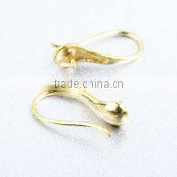 brass ear posts jewelry accessory finding earring