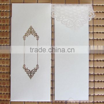 2014-2015 Graceful Bengali Transparent Wedding Invitation Card