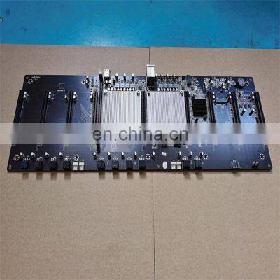 The New X79 9 Card In-line Motherboard With 60mm Spacing Supports Rtx3060 Graphics Card Ddr3 photo-3