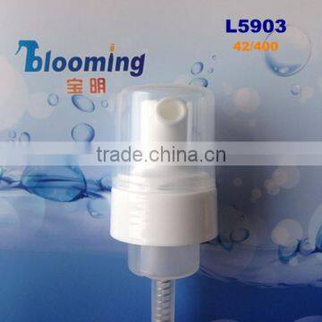 hand pump sprayer foaming soap pump 40mm