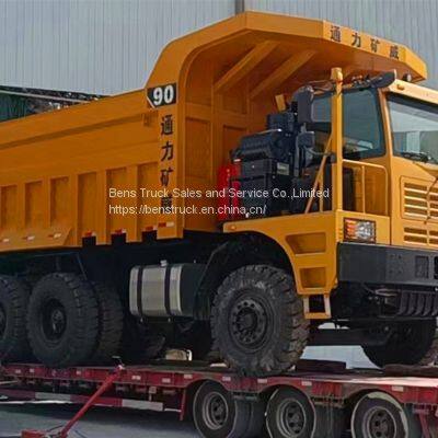 Great Quality Shacman 6x4 Shanqi 90Ton Mining Tipper Truck Dump Truck 480HP Ready Truck for Sale photo-2