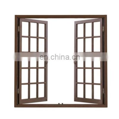 New promotion exterior house aluminum accessories casement window  swing french doors