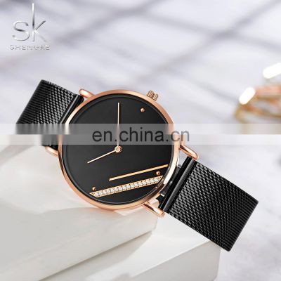 SHENGKE Dazzling Rhinestone Waterproof Hand Watches Gifts For Women Drop Shipping Watches K0106L Reloj Para Mujer