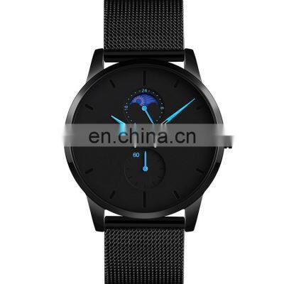 Skmei 9208 Fashion Wrist Watch Famous Brand Stainless Steel Strap Fine Watches
