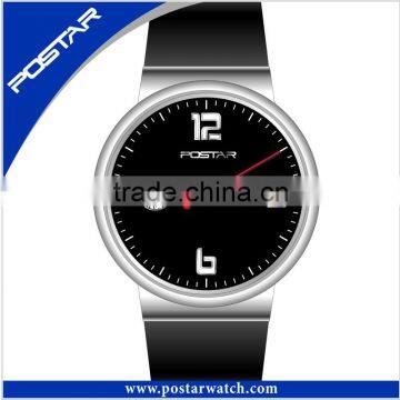 Fashionable Japan Movement Quartz One Pointer Watch for Ladies/Gentlemen Waterproof Quality