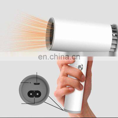 Portable Professional Wireless 2600mah Battery Rechargeable Hair Dryer photo-3