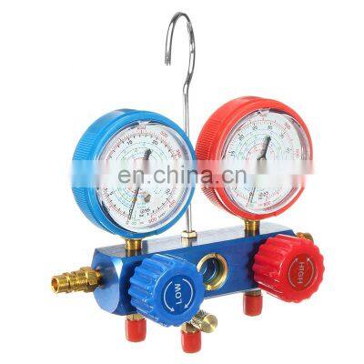 CT-536ALB Aluminum Manifold Gauge Set HVAC refrigeration system auto air conditioner AC Charging R134A R502 R410A R404 manifold