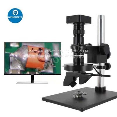 2K HD Digital Microscope with HDMI 3D Camera