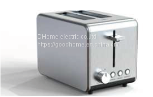 2 Slice stainless steel Toaster in modern design