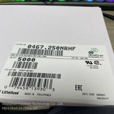 Fast Blow Surface Mount Fuses 0467.250NRHF photo-4