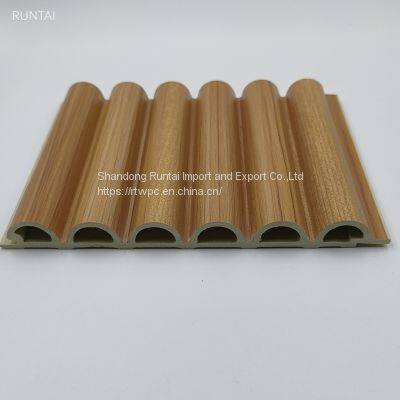 Waterproof Composite Wood Exterior Wpc Wall Cladding Panel 160-15mm photo-2
