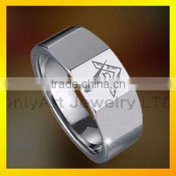 vogue tungsten carbide masonic rings