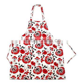 Customized Cooking Apron, Cotton/Polyester Kitchen girl/women Apron