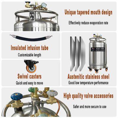 Antigua and Barbuda Automated Liquid Nitrogen Storage KGSQ Liquid Nitrogen Tank photo-4