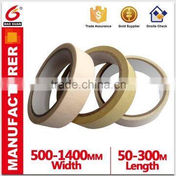 Automotive Masking Tape (crepe Paper With Rubber Adhesive High Temperature Resistance)