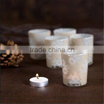 Frosted Mini Mason Jar Candle Holders / Candle Jar/ Glass Vases / Glass Wedding Centerpieces, photo-3