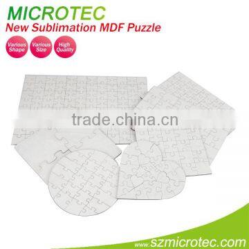 Hot Selling Factory Price Custom Blank MDF Sublimation Puzzle