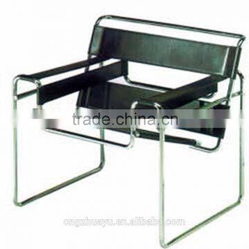 Modern Leather Wassily Arm Chair