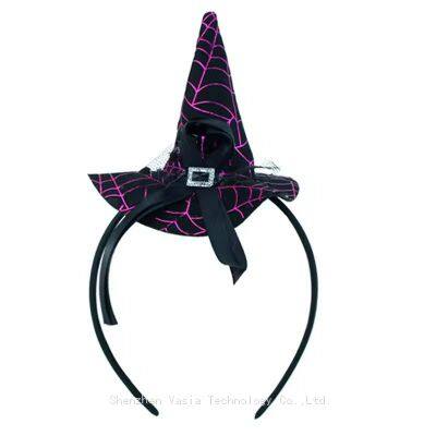 Factory-Supplied LED Witch Headbands - Luminous Spider for Halloween Rave Night Decor