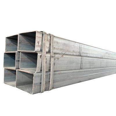 China Black Square Steel Pipe Seamless Black Steel Tube Rectangular Carbon Hollow Section Tube