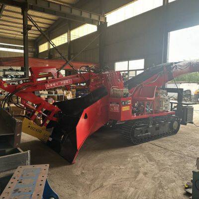 80 Tunnel Excavation Equipment: Integrated Rock Breaking and Mucking Machine With Wheel or Crawler Tracks, Multiple Models Available photo-4