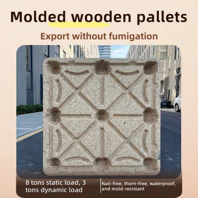 Standard / Non-Standard Molded Wood Pallets Static Load: 3 Tons Exempt From Export Quarantine