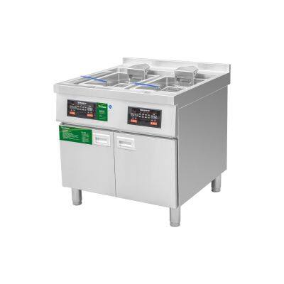 Open Kitchen Style Induction Steamer With PLC Control and 10L Capacity photo-2
