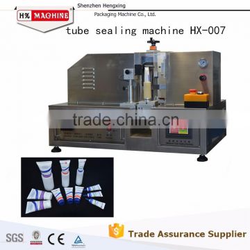 Date Printing,Cosmetic Tube Tail End Sealing Machine For Medicine Chemical Cream