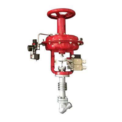 Высококачественная пневматическая дренажная вентильная пленка. Y-образная паровая вентиль.