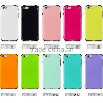 2015 China Factory Newest Colorful Tough Slim Armor Case Shockproof for IPhone6 PLUS 5.5 case Cover back case