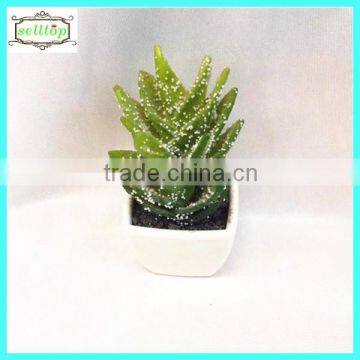 12cm new design hot sale artificial potted cactus