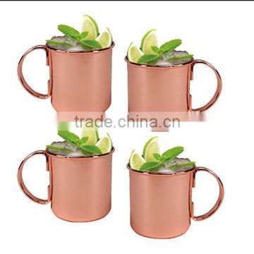 FDA Moscow Mule Copper Mug 16 Once Four Pack - Set of 4