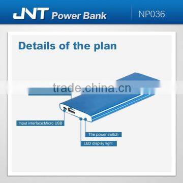 China new product NP036 6000mah power bank for huawei