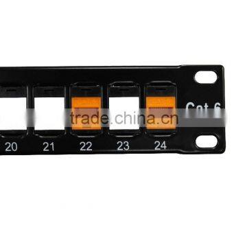 With Metal Cable Bar 24 Ports UTP Blank Patch Panel photo-2