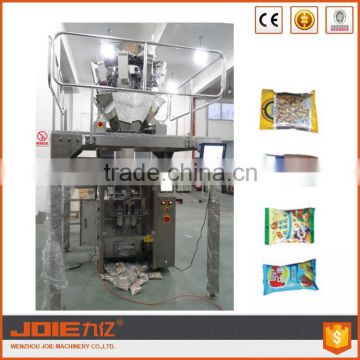 JOIE JEV-420G Automatic vertical popcorn packaging machine combine 10 heads dimple scale