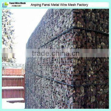 Infrastructure using 50*50mm mesh spacing gabion for Turkey market