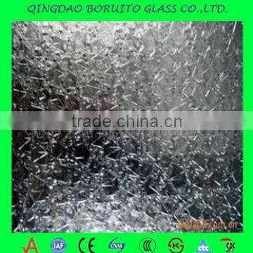 Factory Price 3-8mm Diamond Patterned Glass photo-4