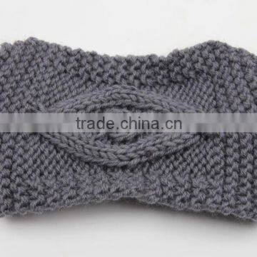 Hand Knitting Eye Style Warm Keeping Fashion Lady Headband Hairband For Women