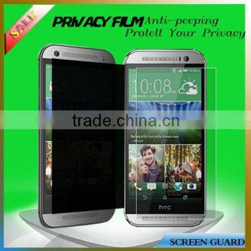 China Top Seller Anti-spy Screen Shield for Htc One M8 Mini