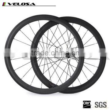 Factory outlet sale 700C 38mm 23mm carbon clincher wheelsets, Powerway R36 Hubs straight Pull wheels on sale