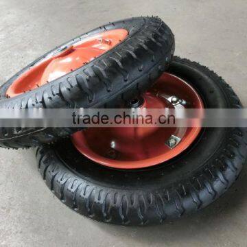 Pneumatic rubber tire 3.25-8 wheelbarrow wheel 3.25-8