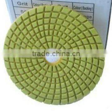 diamond flexible polishing pad for 125mm, 150mm, 230mm