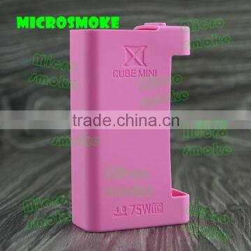 19 colors New Smoke X cube mini 75W TC mod PK Xcube 2 160W TC mod silicone case/skin/sleeve/sticker/cover/enclosure/decal/wraps