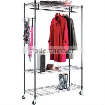 Wire Shelving Garment Rack