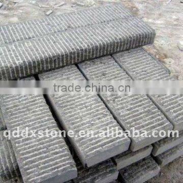 natural blue limestone landscaping curbstone