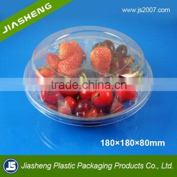 Disposable Plastic Fruit Food Grade Container Clamshell Packing