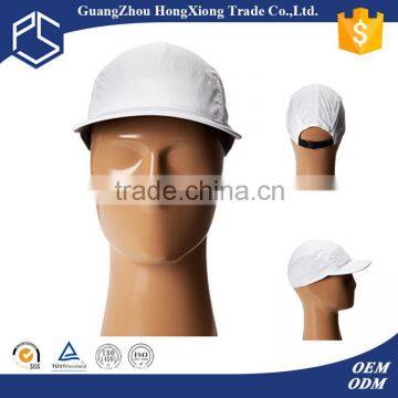 Comfortable fabric white cap hat microfiber cap