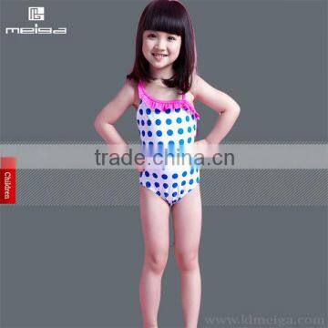 girls one piece dress stylish child swim wear