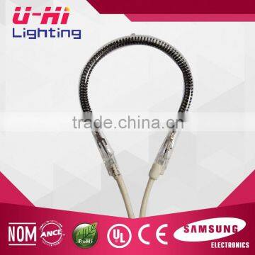 Clear Carbon Halogen Heating Shorwave Quartz Infrared Lamps