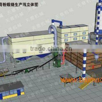 factory direct selling gypsum powder production line